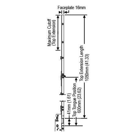 Strybuc Manual Top Tongue Ext 850-8779131
